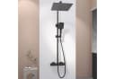 duschspa Duschsystem mit Thermostat 38°C & Regendusche 30x30cm Bild 2