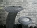 Wehmann Solarbrunnen Cascade Grau mit LED-Beleuchtung Bild 3