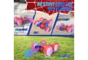 LA CUTE RC-Auto Spiderman 4WD Stunt Auto mit LED Sprühnebel Bild 5