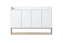Furnishings Home Sideboard Modern Weiss 120 cm Bild 1
