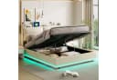 PXloue Polsterbett mit Stauraum und Wireless Charging Bild 2