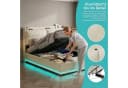PXloue Polsterbett mit Stauraum und Wireless Charging Bild 3