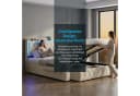 PXloue Funktionsbett Polsterbett mit LED und Hydraulik Samt Beige Bild 5