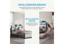 PXloue Polsterbett mit LED, Stauraum & Lattenrost Bild 5