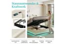 PXloue Polsterbett Hydraulisches Stauraumbett Doppelbett Beige Bild 4