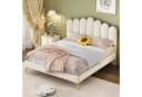 Furnishings Home Polsterbett 140x200cm mit LED-Beleuchtung und Samtbezug Bild 1