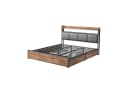 Furnishings Home Polsterbett mit LED und 4 Schubladen Bild 1