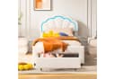 Gdood Polsterbett mit LED-Beleuchtung und Stauraum Bild 3