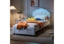 Gdood Polsterbett mit LED-Beleuchtung und Stauraum Bild 5