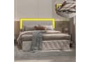 Furnishings Home Polsterbett 140x200 cm mit LED und Stauraum Bild 2