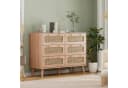 Furnishings Home Sideboard 100cm Rattan Fronten Modern Bild 2