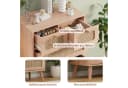Furnishings Home Kombikommode Rattan Sideboard Modern Beige Bild 1