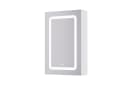 Furnishings Home Badezimmerspiegelschrank Weiß LED Beleuchtung Touchschalter Bild 4