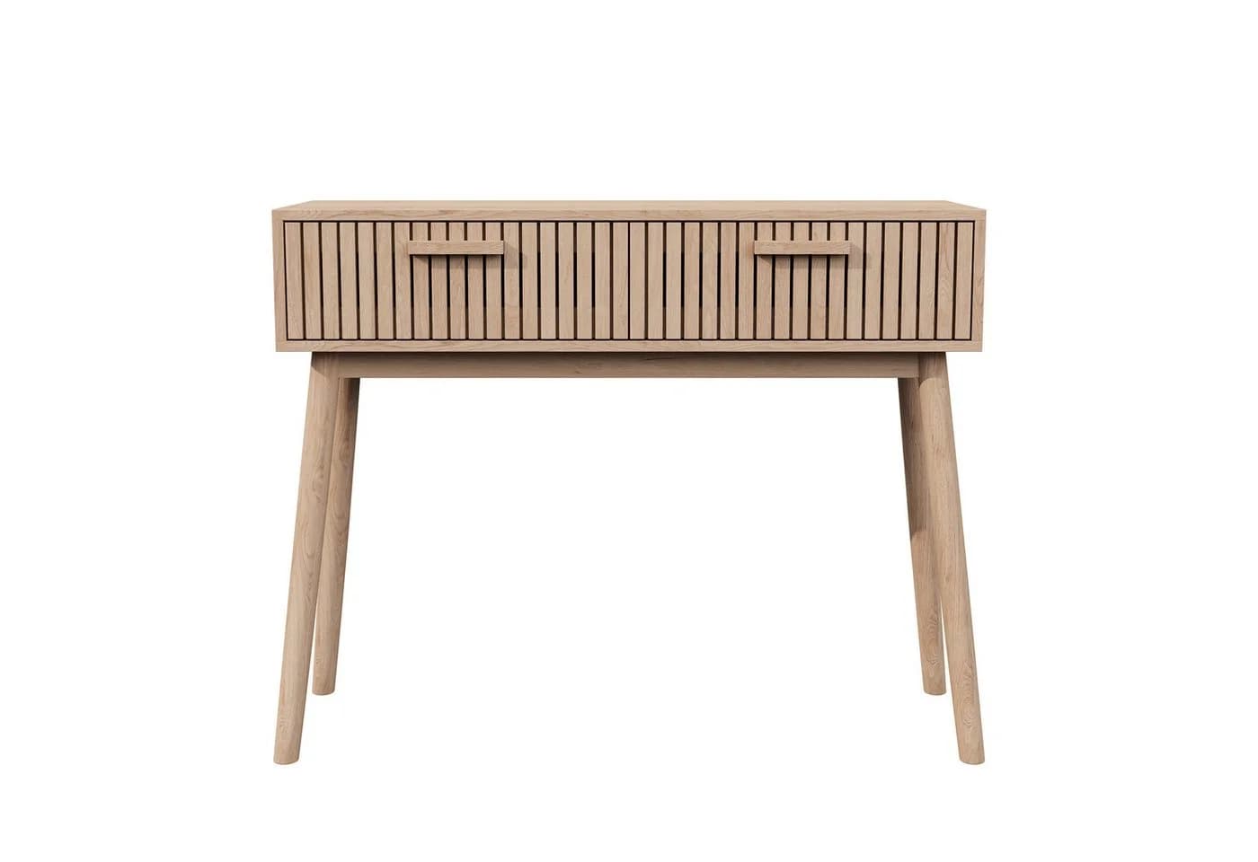 Furnishings Home Konsolentisch mit 2 Schubladen Modern Beige - Bild 3