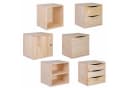 Lusimat Regalwürfel Modulable Kiefer Massiv Bild 2