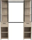 Vorhang-Schrank DEMEYERE GROUP Gary Schwarz Platzsparend Bild 3