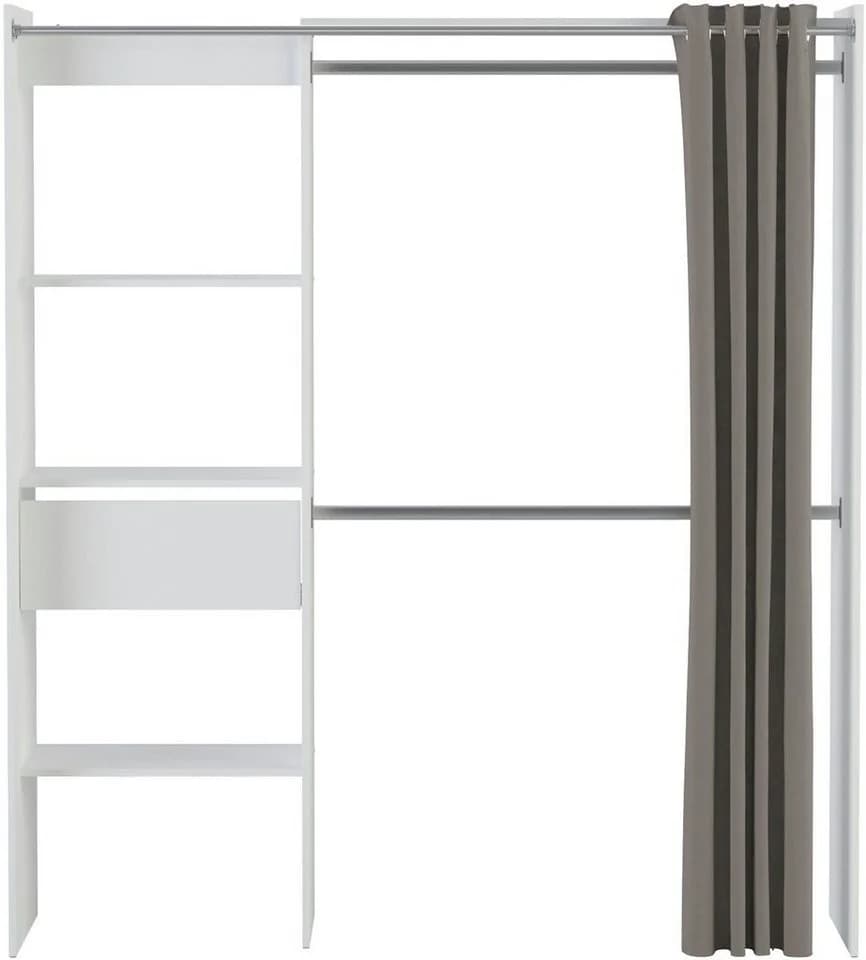 DEMEYERE GROUP Chicago Vorhang-Schrank Weiß Matt - Bild 3