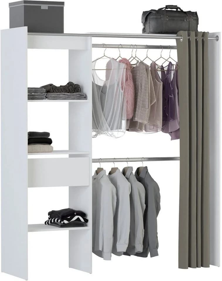 DEMEYERE GROUP Chicago Vorhang-Schrank Weiß Matt - Bild 5