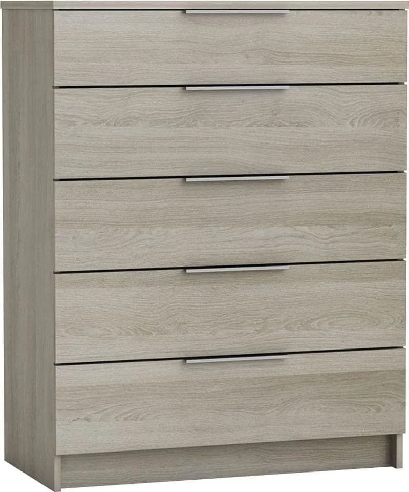 DEMEYERE GROUP Kombikommode Space Beige 5 Schubladen