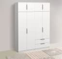 Kleiderschrank DEMEYERE GROUP Ghost Weiß Matt 8 Türen Bild 2