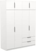 Kleiderschrank DEMEYERE GROUP Ghost Weiß Matt 8 Türen Bild 3