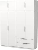 Kleiderschrank DEMEYERE GROUP Ghost Weiß Matt 8 Türen Bild 4
