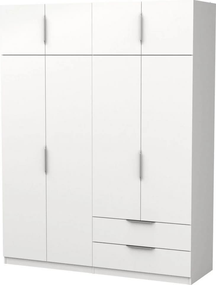 Kleiderschrank DEMEYERE GROUP Ghost Weiß Matt 8 Türen - Bild 4