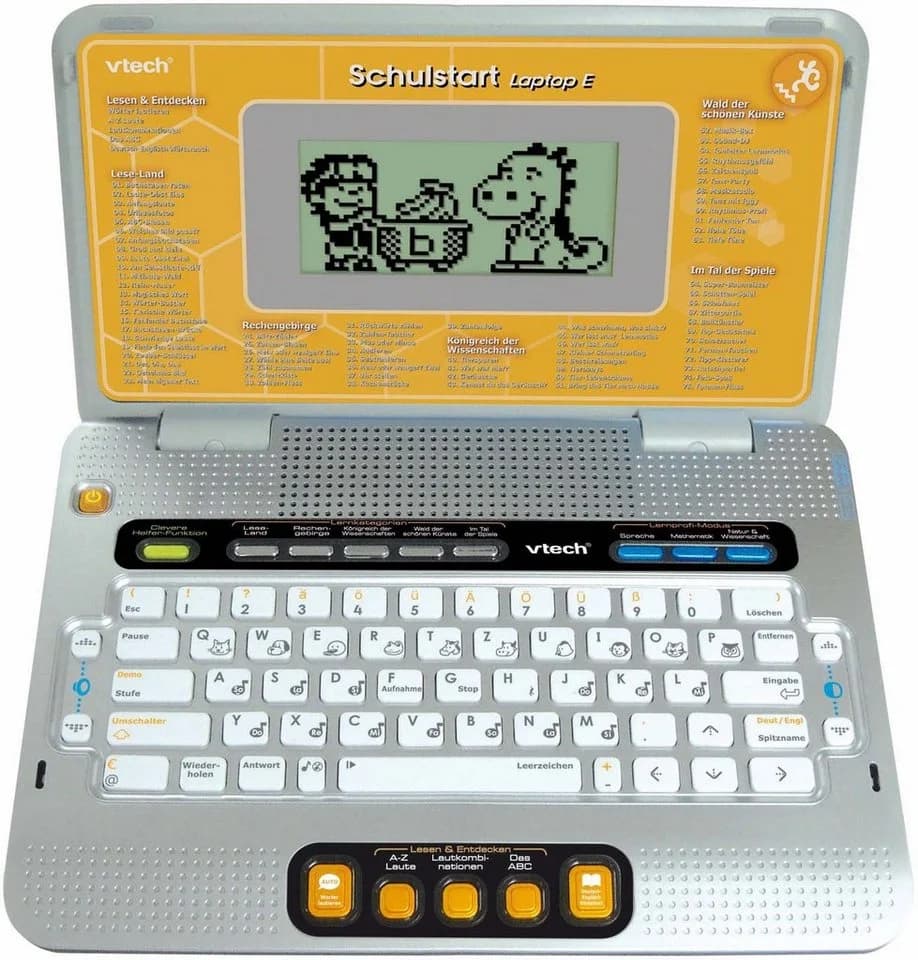 VTECH Kindercomputer School & Go Laptop E Orange/Silber
