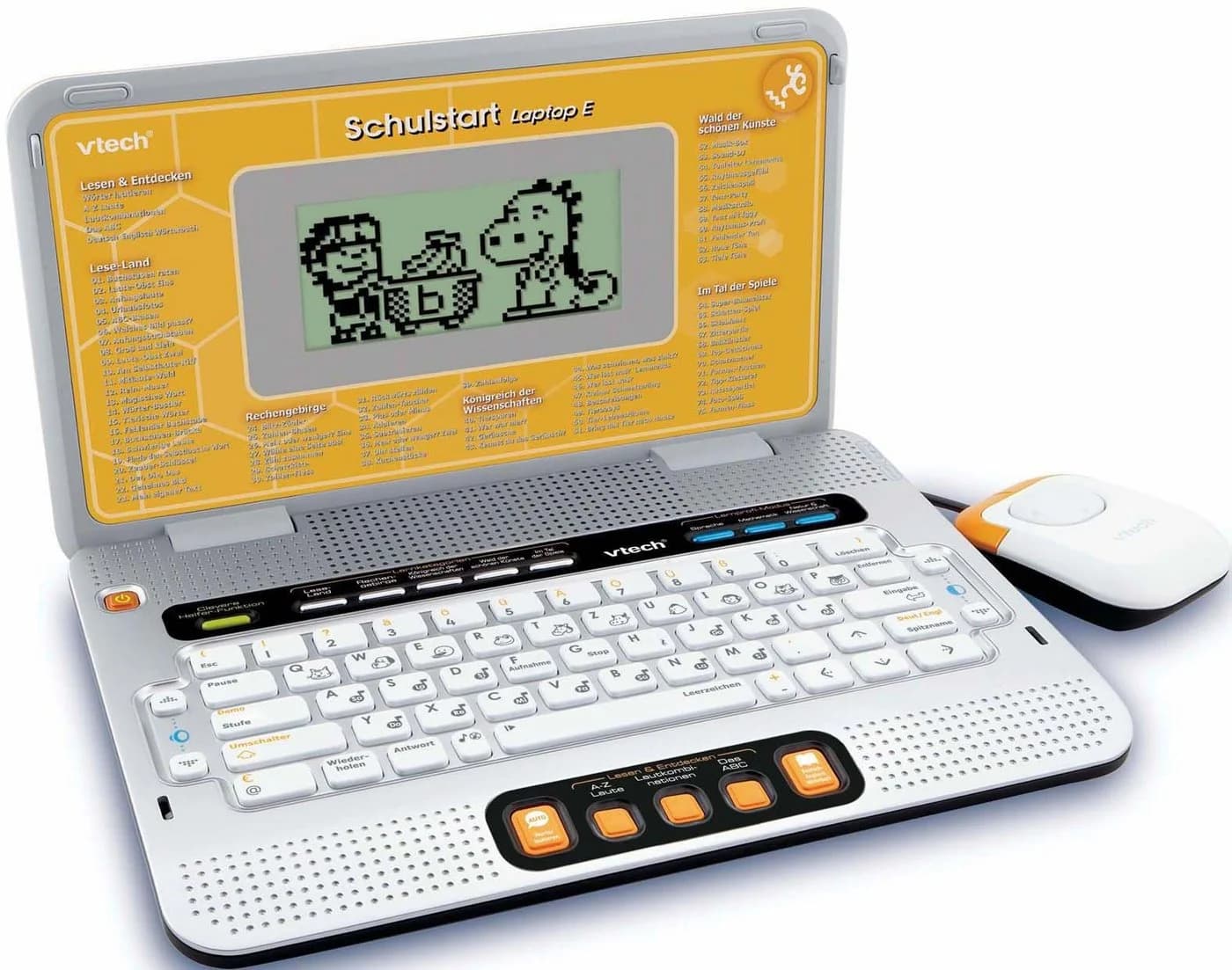 VTECH Kindercomputer School & Go Laptop E Orange/Silber - Bild 2
