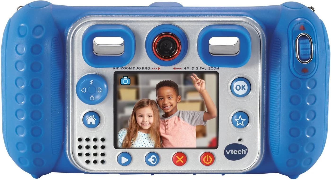 Vtech KidiZoom Duo Pro Kinderkamera Blau mit Kopfhörer - Bild 3