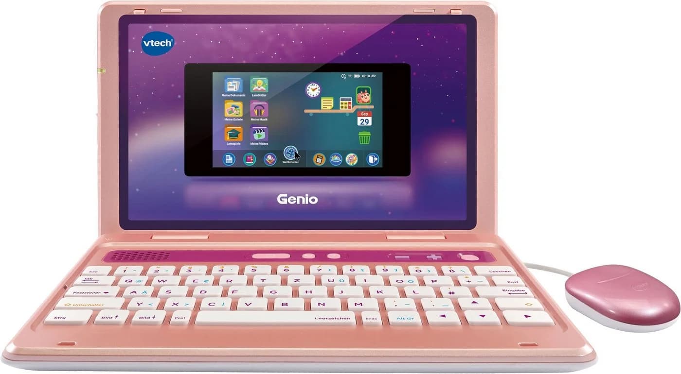 VTECH School & Go Genio Lernlaptop Pink mit 5 Zoll Display - Bild 2
