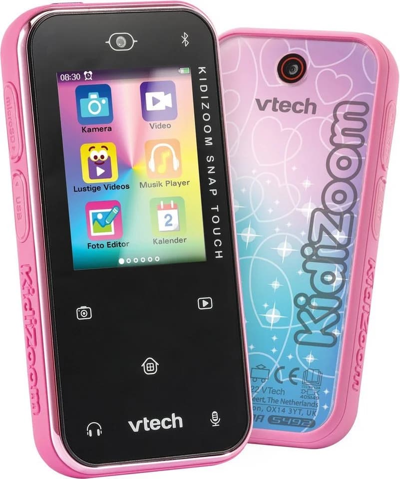 Vtech KidiZoom Snap Touch Kinderkamera Pink Smartphone-Design - Bild 2