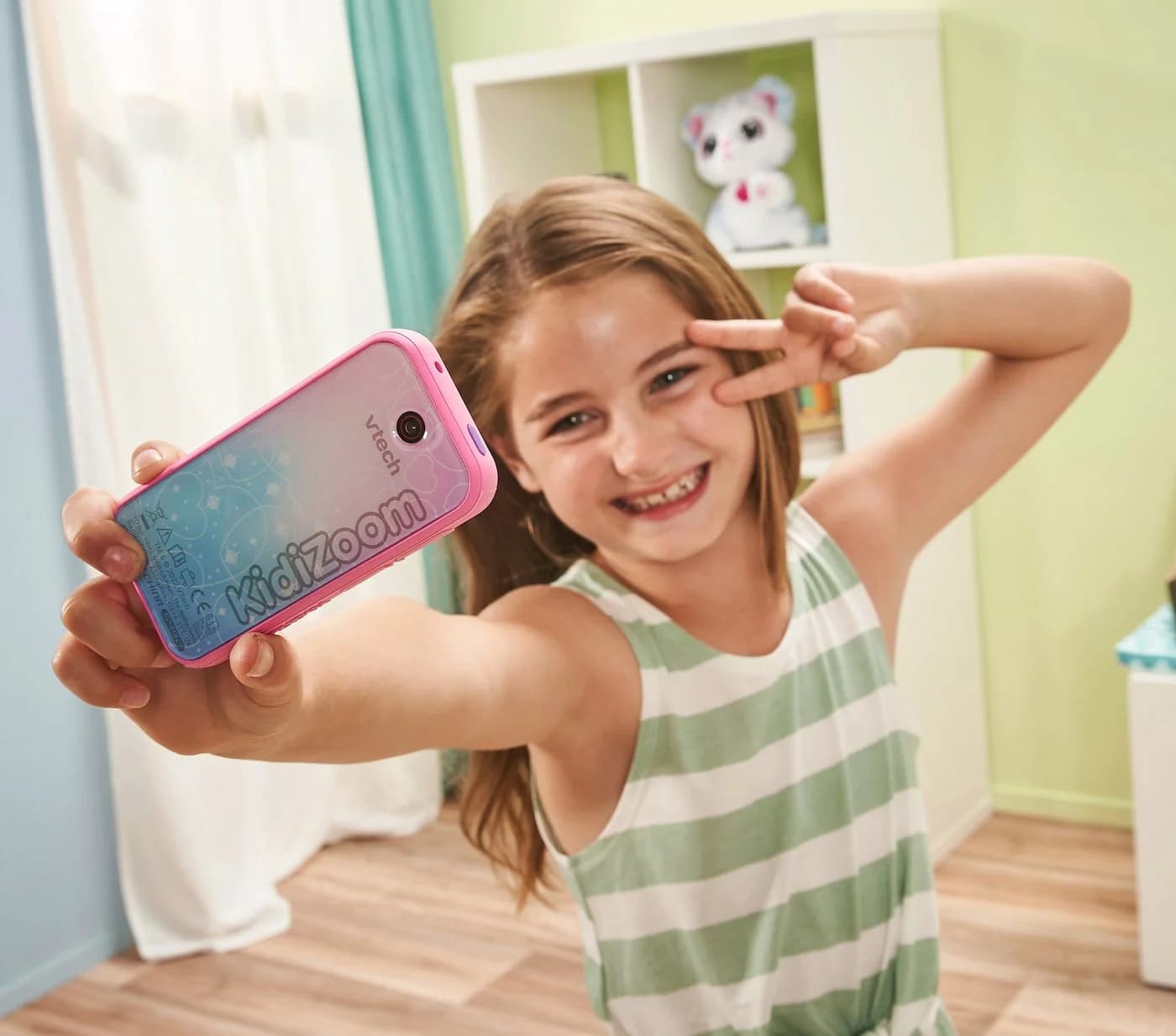 Vtech KidiZoom Snap Touch Kinderkamera Pink Smartphone-Design - Bild 5