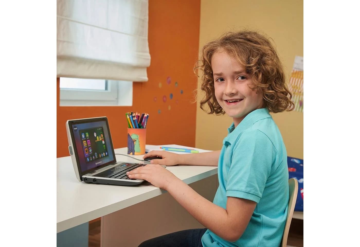 VTECH School & Go Genio Lernlaptop XL Silber Kindercomputer - Bild 5