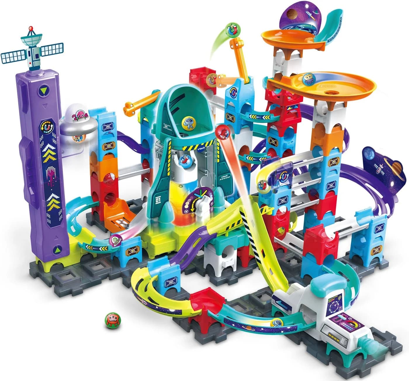 Vtech MarbleRush Space Magnetic Set XL300 E - Interaktive Kugelbahn mit Magnet - Bild 4