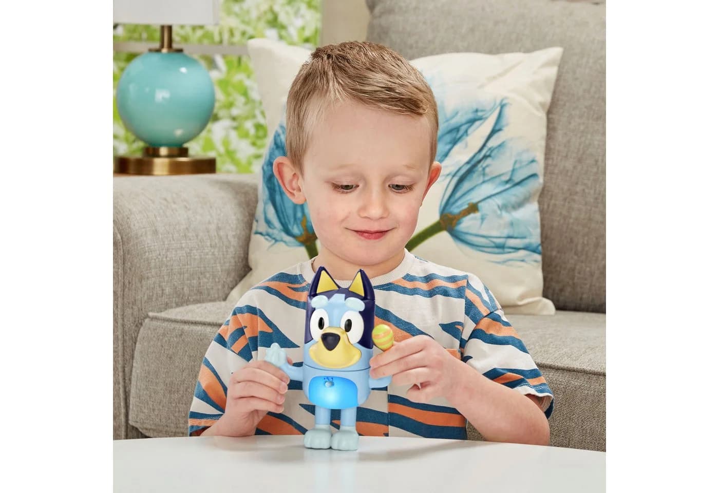 Vtech® Spielfigur Bluey - Dreh- & Zieh-Reaktionsspiel mit Licht- und Soundeffekt - Bild 3