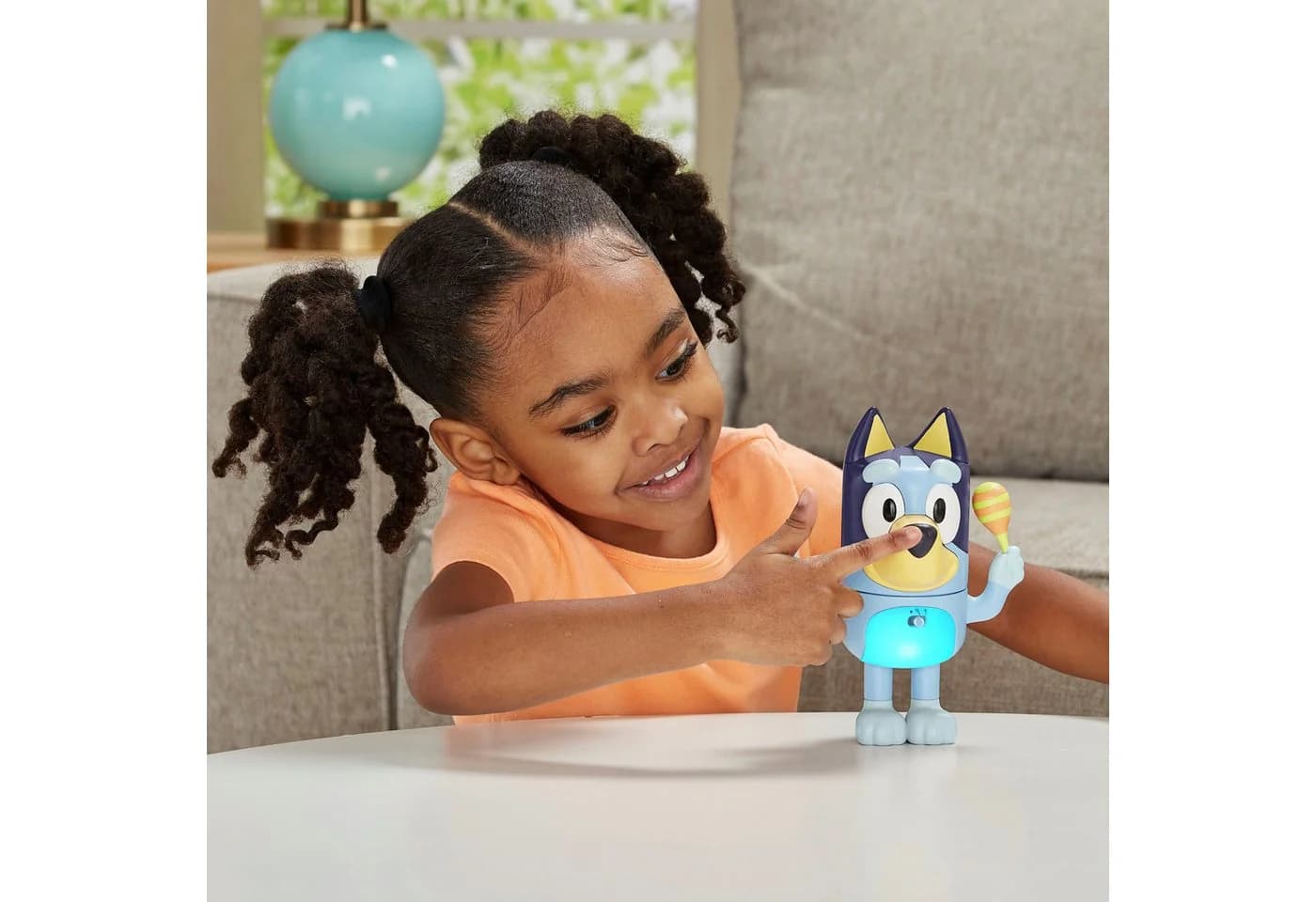 Vtech® Spielfigur Bluey - Dreh- & Zieh-Reaktionsspiel mit Licht- und Soundeffekt - Bild 4