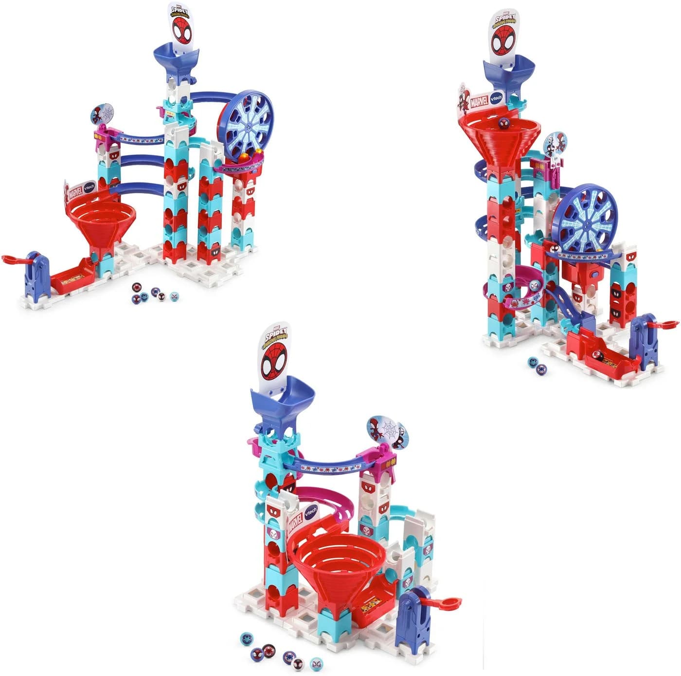 Vtech MarbleRush Spidey Super Spin Challenge SP300 E mit Licht und Sound