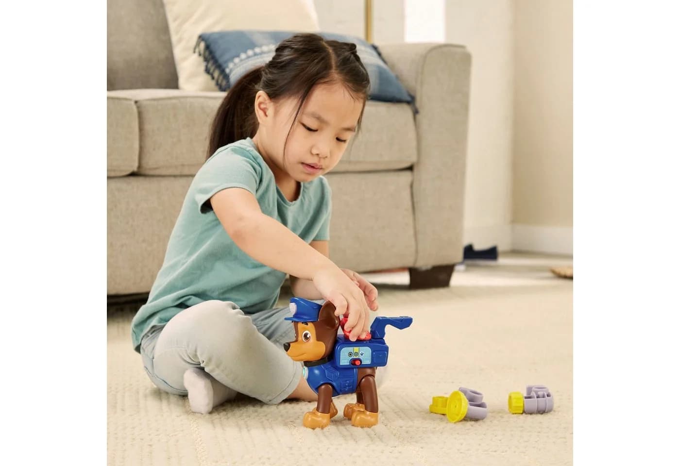 Vtech® Spielfigur PAW Patrol Rettungshund Chase mit Sound und Pup Pack - Bild 4