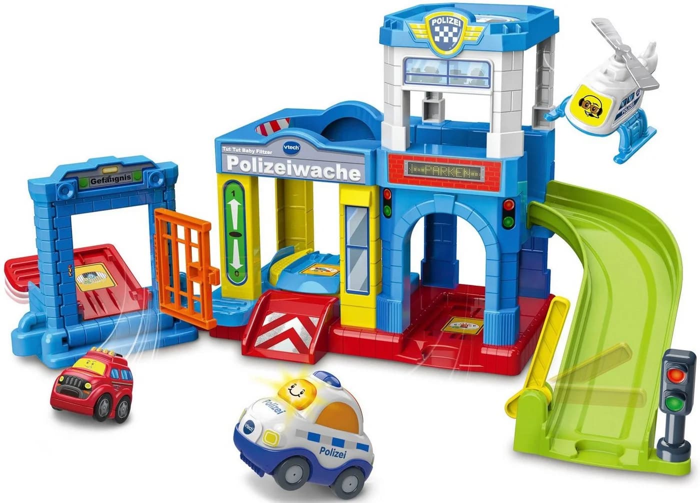Vtech Spiel-Polizeistation Tut Tut Baby Flitzer Bunt - Bild 2