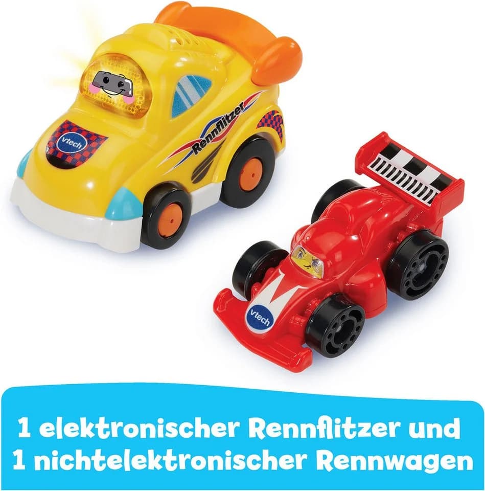 Vtech Spiel-Gebäude Tut Tut Baby Flitzer Zickzack-Turm Bunt mit Rennauto - Bild 3