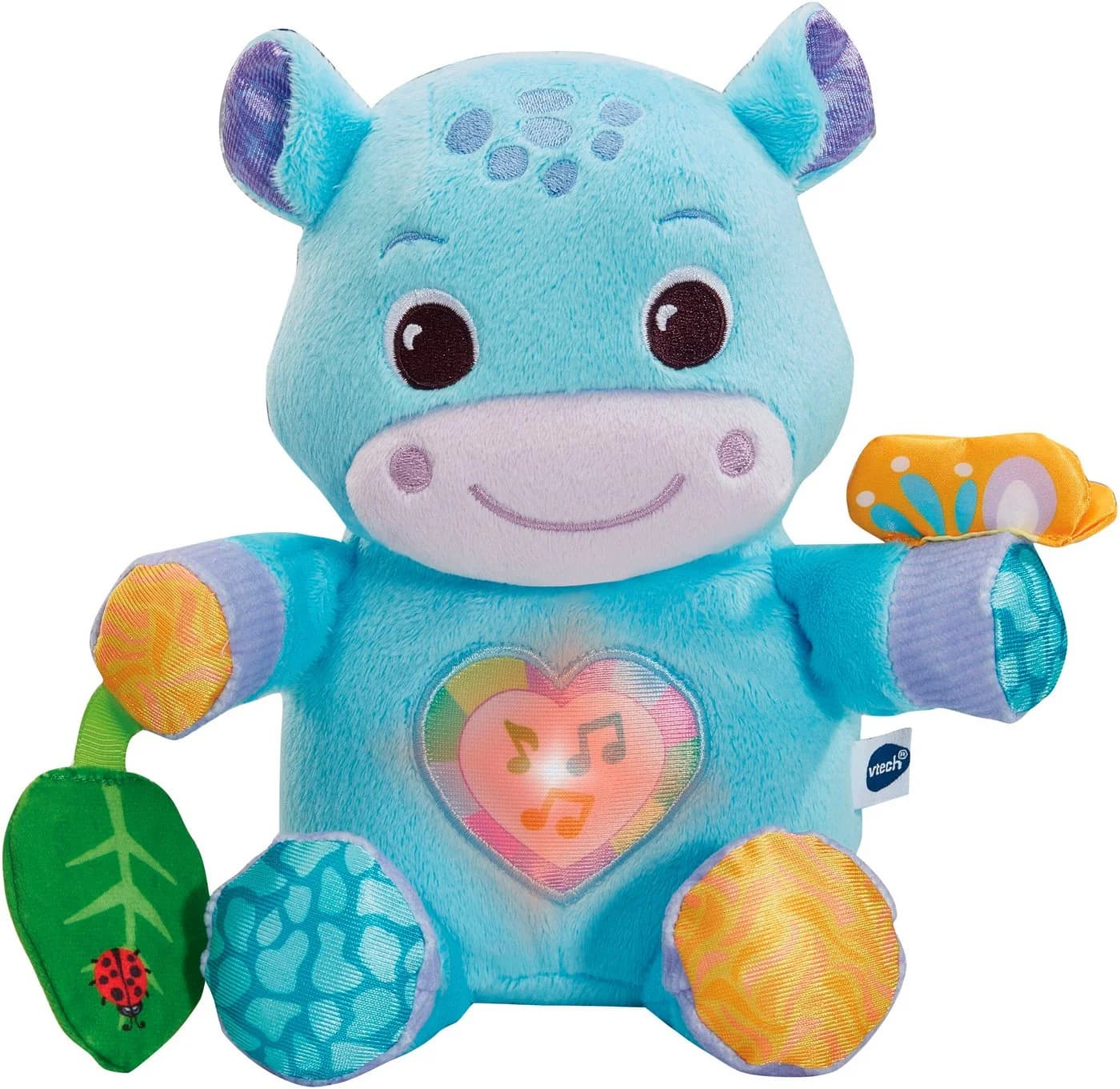Vtech Baby Flauschiges Flusspferd Plüschfigur mit Licht und Sound - Bild 2