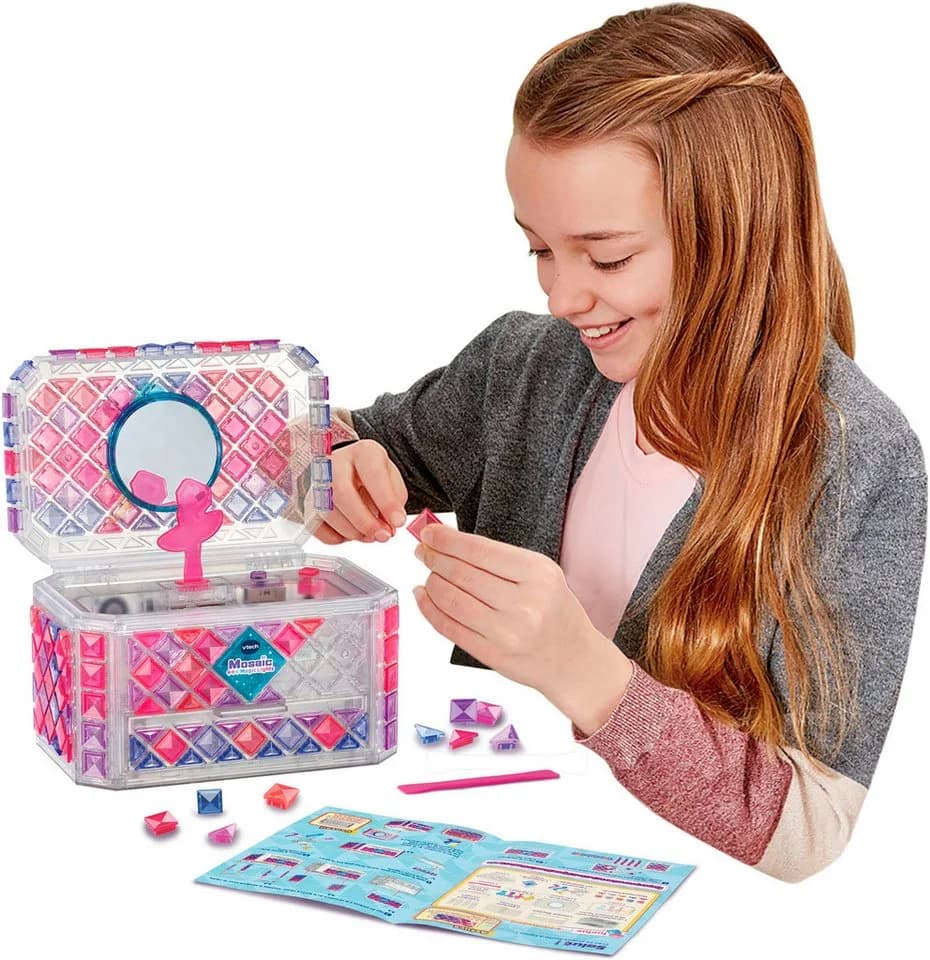 Vtech® Kreativset Mosaic Magic Lights - Schmuckkästchen Bunt - Bild 3