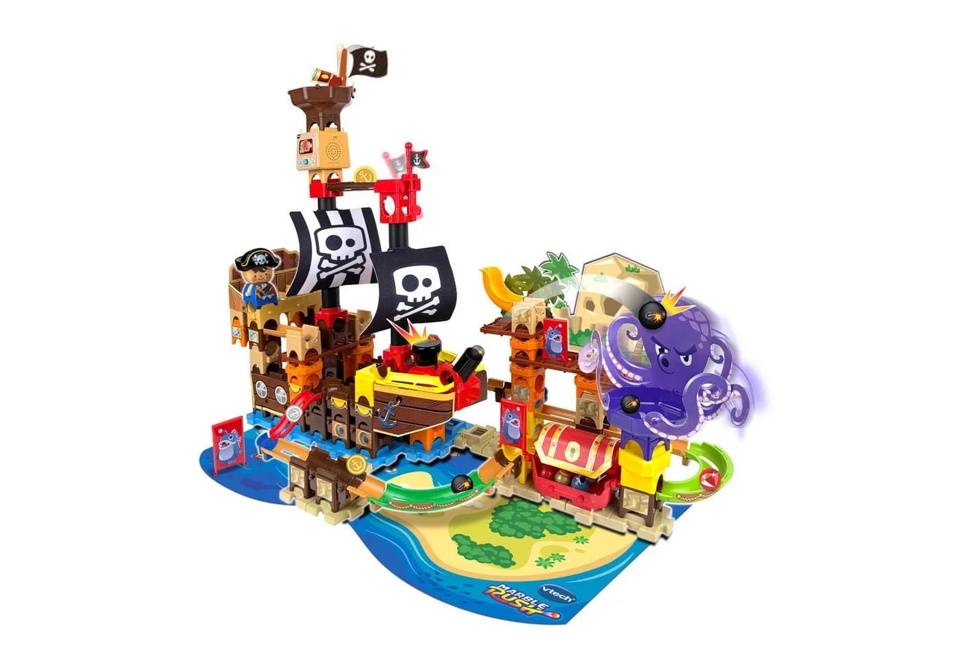 Vtech Marble Rush Piratenschiff Set mit Sound und 143 Bauteilen - Bild 4