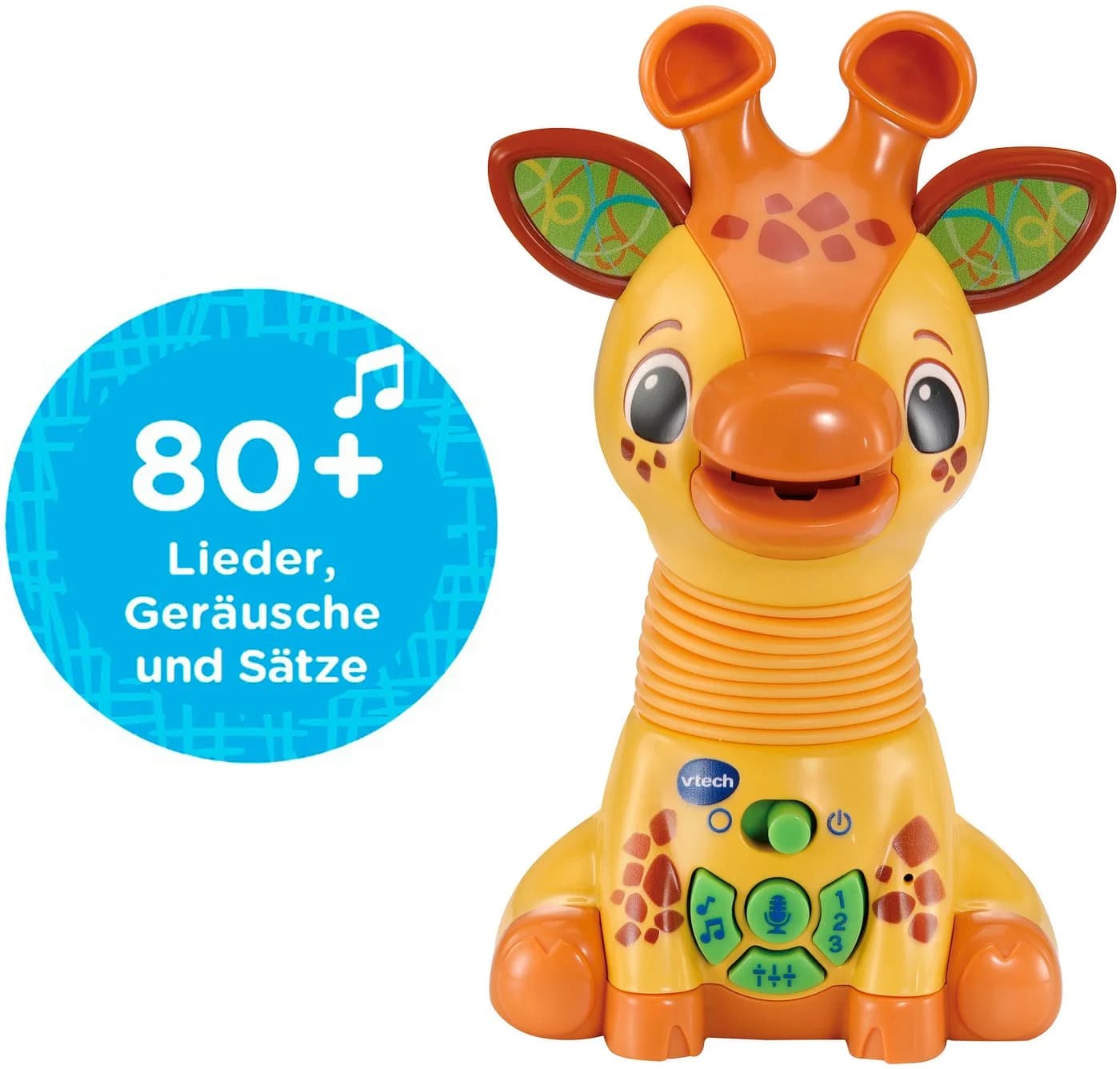 Vtech Ziehspaß-Giraffe Greta Lernspielzeug mit Licht und Geräuschen - Bild 4