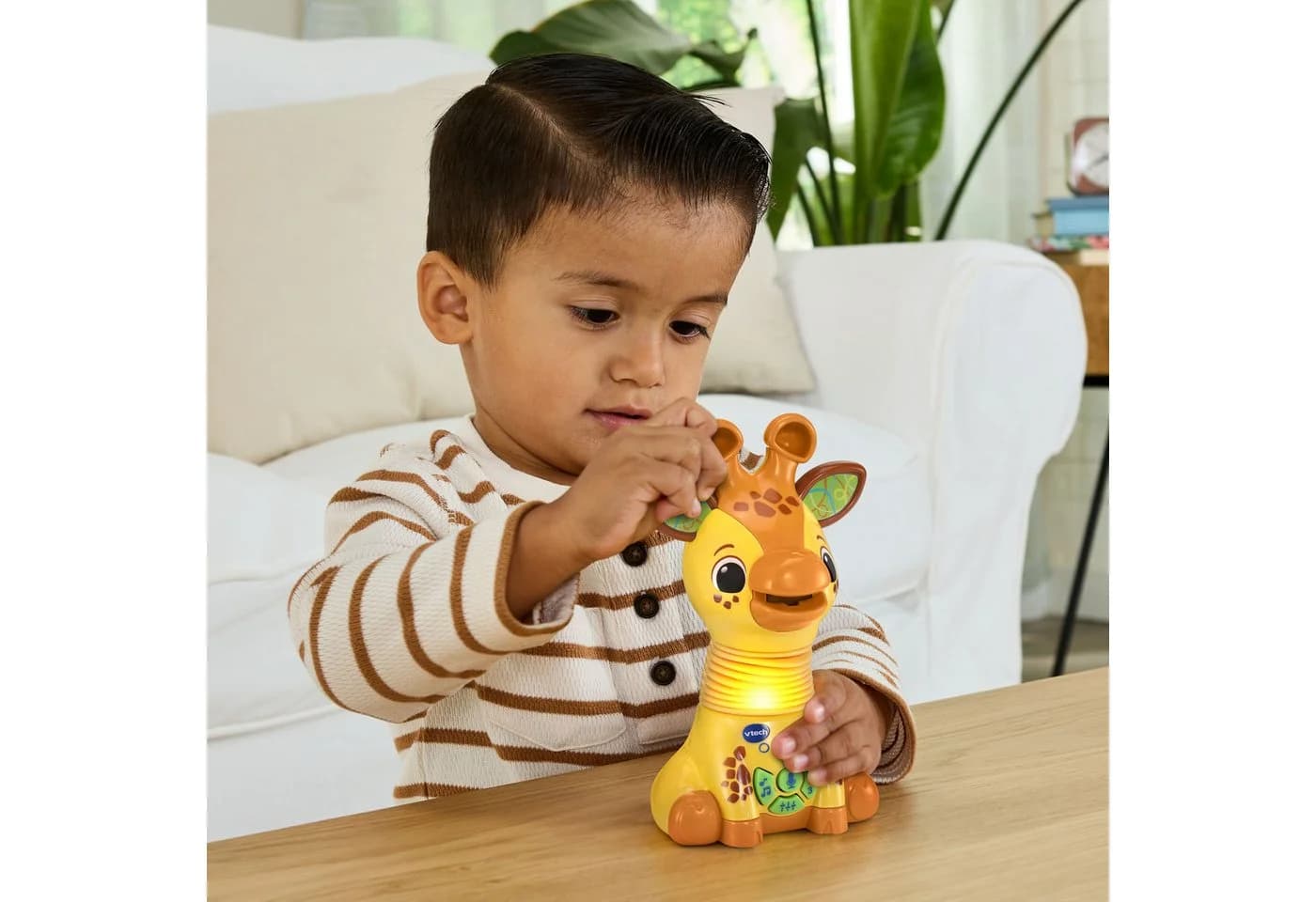 Vtech Ziehspaß-Giraffe Greta Lernspielzeug mit Licht und Geräuschen - Bild 5