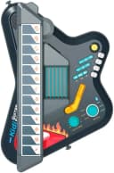 Vtech Spiel-Gitarre Kidi Guitar Superstar Schwarz mit Lichteffekten Bild 5