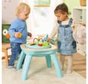 Vtech Greifspielzeug 2-in-1 Interaktiver Spieltisch mit Holzplatte Bild 1