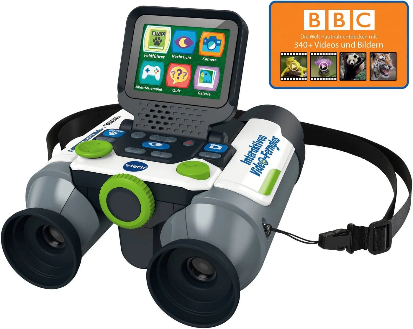 Vtech Interaktives Video-Fernglas Kinderfernglas mit Kamera und LCD-Bildschirm - Bild 2