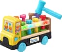 VTECH Hammerspiel Holz-Lastwagen Bunt Lernspielzeug mit Hammer Bild 2